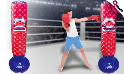 Hostful Inflatable Jumbo Boxing Bag!